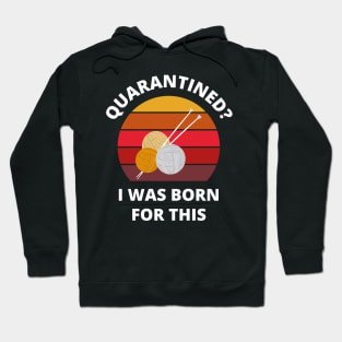 Quarantined? As a knitter I was born for this! Hoodie
